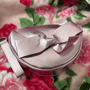 Elegant Pink Bow Clutch- Bath and Body Works